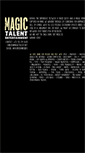 Mobile Screenshot of magictalent.net